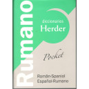 Rumano- Diccionarios Herder Pocket (Român-Spaniol / Español - Rumano)